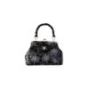 Banned Apparel Black Spider and Web Handbag