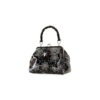 Banned Apparel Black Spider and Web Handbag