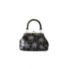 Banned Apparel Black Spider and Web Handbag