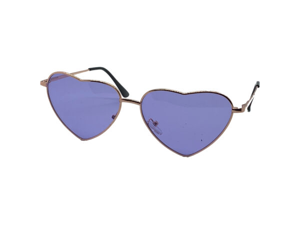 Heartbreaker Purple Lens Sunglasses