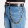 Axle Bronze Key Chain