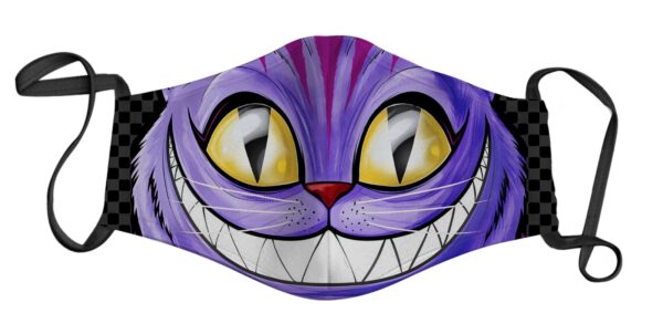 Face Mask - Cheshire Cat/Purple