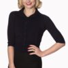 Banned Apparel - Night Blue April Short Sleeve Cardigan