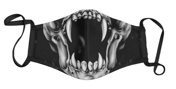 Face Mask - Fang Skull