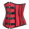 Vixen Red Buckle Waist Corset - Image 2