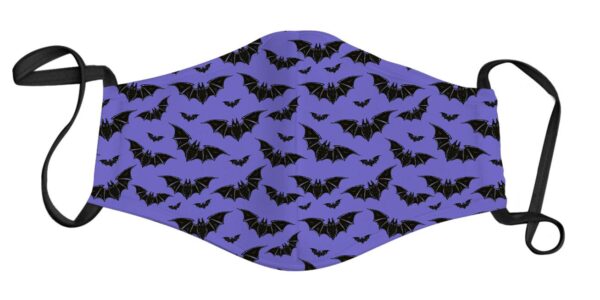Face Mask - Purple Bat