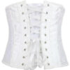 Drusilla White Lace Waist Corset - Image 3