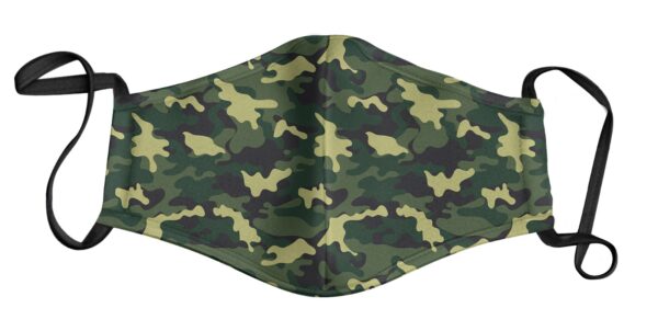 Face Mask - Army Print