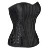 Willow Black Lace Patterned Corset - Image 2