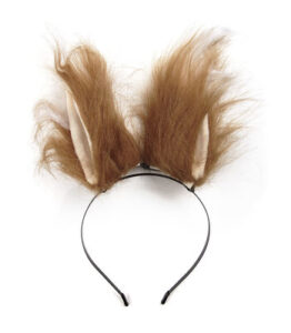 Fox Ears Headband/Hair clips - Brown