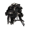 Black Lolita Satin Headband - Image 2