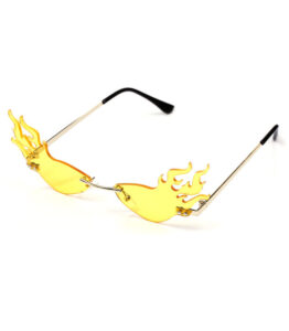Yellow Flaming Glasses