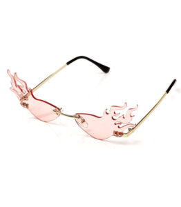Pink Flaming Glasses