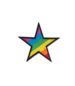 Rainbow Star Patch