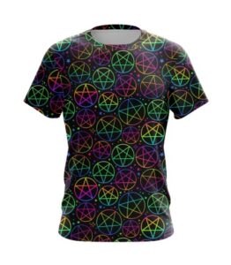 Fluro Pentagram T-Shirt