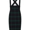 Hell Bunny Evelyn Pinafore Skirt - Green - Image 6