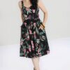 Hell Bunny Kalani 50's Dress - Black