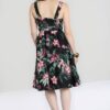 Hell Bunny Kalani 50's Dress - Black - Image 3