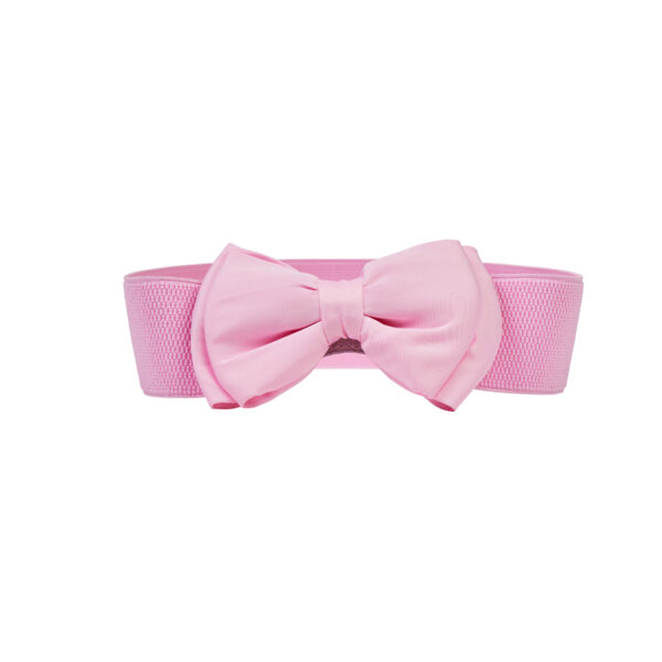 Bonnie Bow Belt - Pink