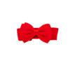 Bonnie Bow Belt - Red