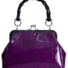 Banned Apparel - Killian Purple Spider & Webb Handbag - Image 4