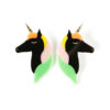 Earrings - Black Unicorn