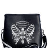 Banned Apparel - Skeleton Butterfly Cross-Body Bag