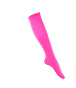 Dark Pink - Knee Stockings