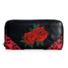 Banned Apparel - Red Rose Rockabilly Wallet - Black