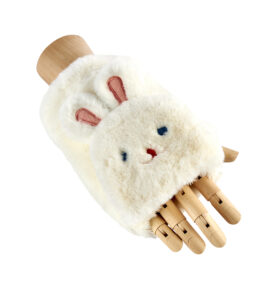 Gloves - Bunny - White