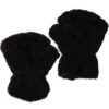 Fingerless Paw Gloves - Black/Pink - Image 2