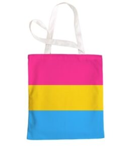 Pride Canvas Tote Bag - Pansexual
