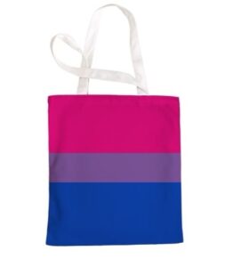 Pride Canvas Tote Bag - Bisexual