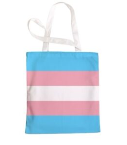 Pride Canvas Tote Bag - Transgender