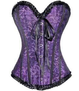 Lacey - Purple Overbust Corset
