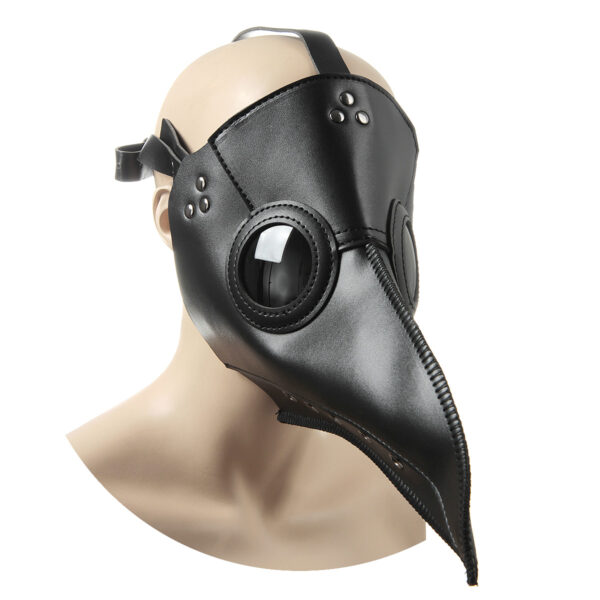 Black Plague Doctor Mask