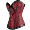 Lacey - Red Overbust Corset - Image 2