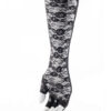 Lace Corset Gloves - Black - Image 2