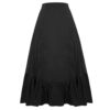 Victoria Ruffle Skirt - Black - Image 2