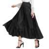 Victoria Ruffle Skirt - Black - Image 4