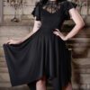 Victoria Lace Neck Dress - Image 7
