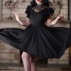 Victoria Lace Neck Dress - Image 5
