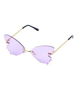 Butterfly Glasses - Purple