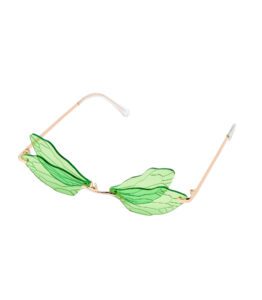 Green Dragonfly Glasses
