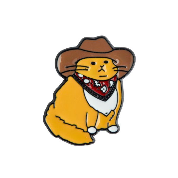 Cowboy Cat Pin