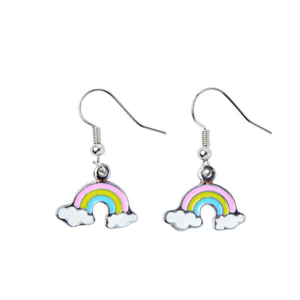 Earrings – Rainbow In Clouds