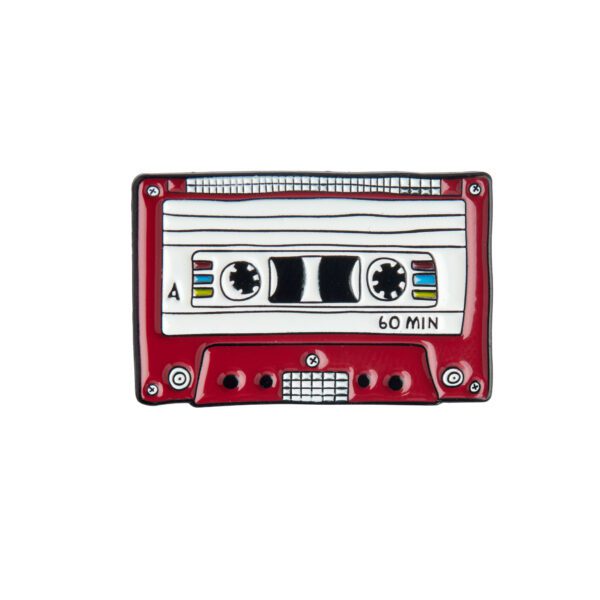 Side A Cassette Tape Pin