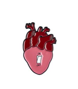Heart Switch Pin
