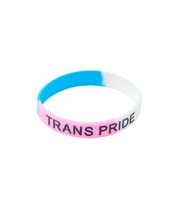 Trans Pride Silicon Bracelet