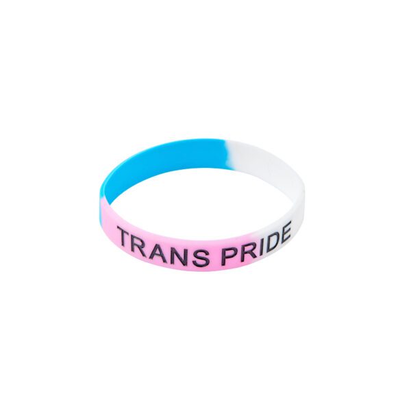 Trans Pride Silicon Bracelet